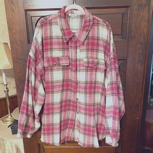 White Birch Shacket (shirt length)